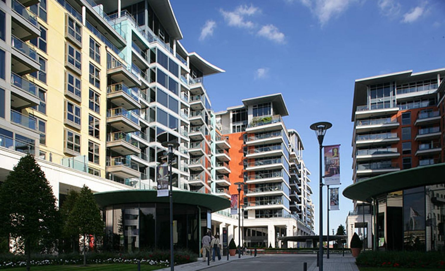 Student accommodation dorms built using light steel for the University of Chester, Chestershire.